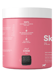 Open Farm Skin & Coat Supplement Chews for Dogs