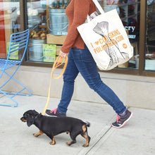 Load image into Gallery viewer, Polkadog Canvas Tote Bag
