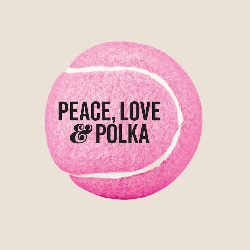 Polkadog Tennis Ball