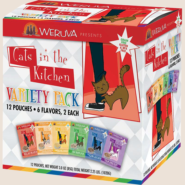 Weruva Cats in the Kitchen Variety Pack Polkadog