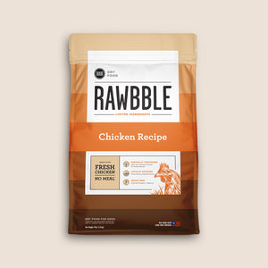 Bixbi Dry Dog Food Bixbi Rawbble Grain-Free Chicken Dog Food Recipe