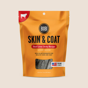 Bixbi Treats Bixbi Skin & Coat Beef Jerky Treats
