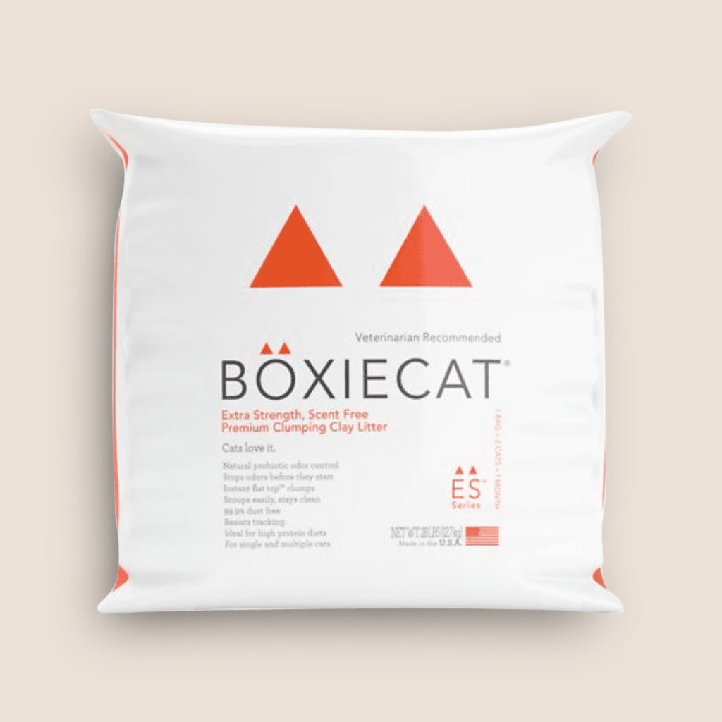 BoxieCat Cat Litter BoxieCat Extra Strength, Scent Free Premium Clumping Clay Litter