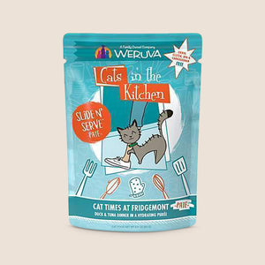 Cats in the Kitchen Cat Food Can 3.2oz - Case of 12 Cats in the Kitchen Cat Times at Fridgemont 3 Ounce Pouch