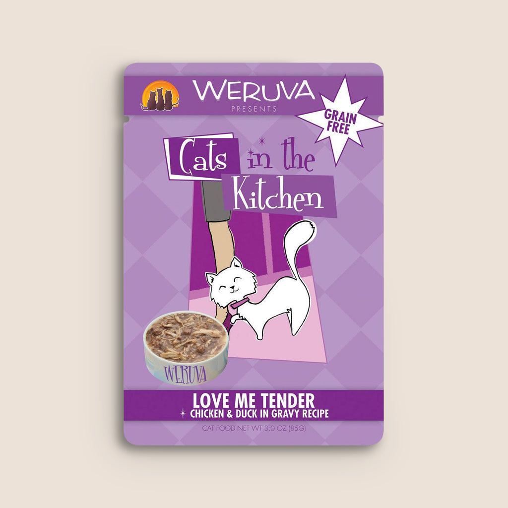 Cats in the Kitchen Cat Food Can Cats in the Kitchen Love Me Tender 3 Ounce Pouch