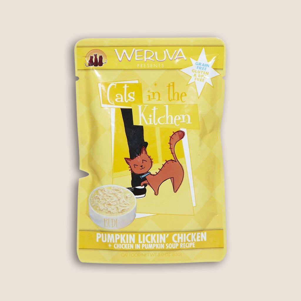 Weruva Cat Food Can Cats in the Kitchen Pumkin Lickin' Chicken 3 Ounce Pouch