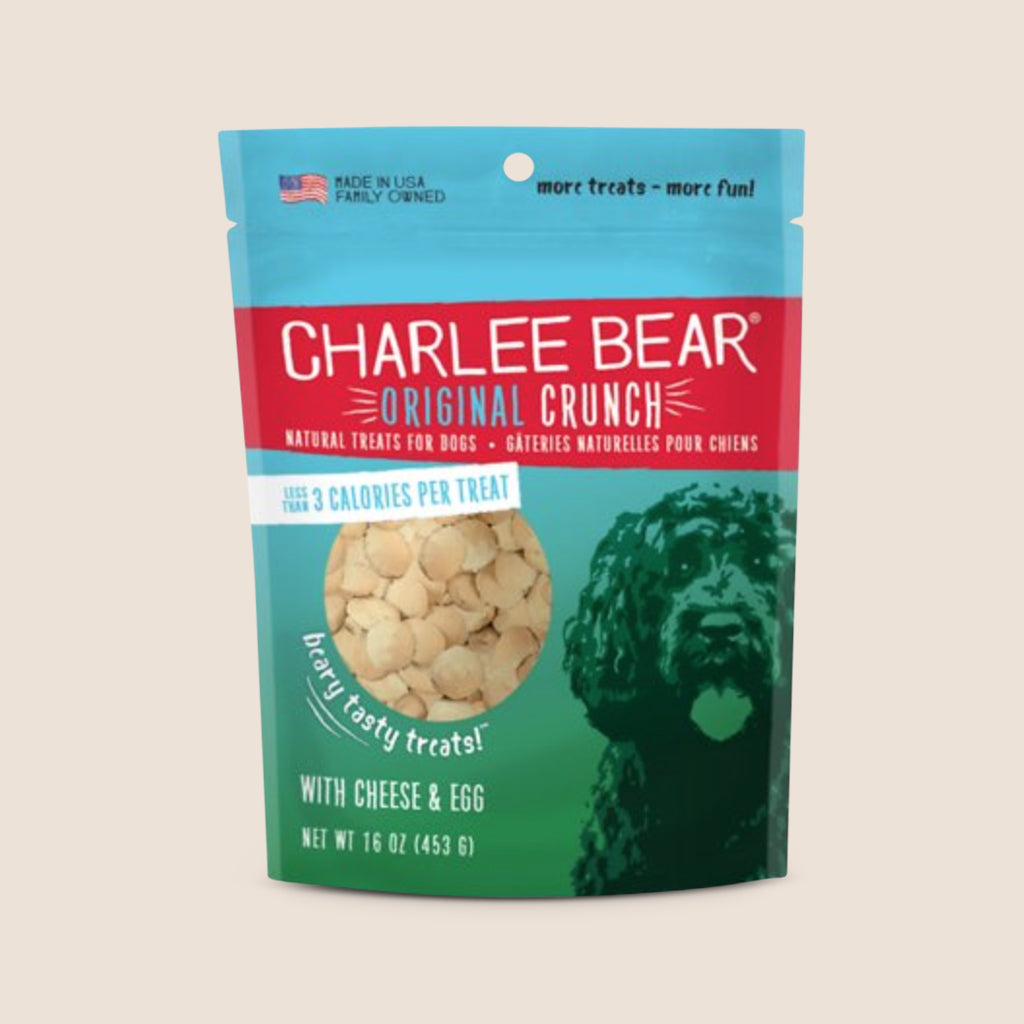 Charlee Bear Treats Charlee Bears Original Crunch Treat With Cheese & Eggs