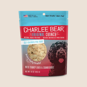 Charlee Bear Treats Charlee Bears Original Crunch Treat With Turkey Liver & Cranberries