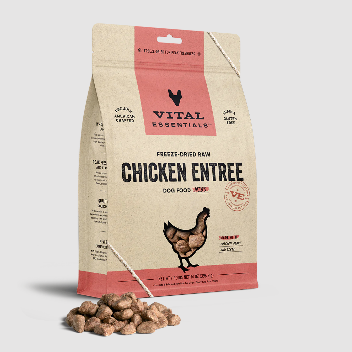 Freeze-Dried Chicken Nibblets
