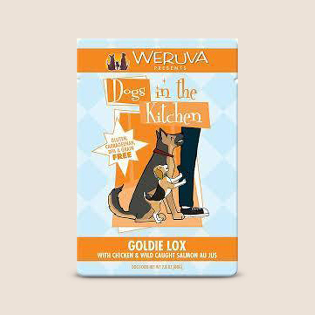 Weruva Canned Dog Food Dogs in the Kitchen Goldie Lox Pouch