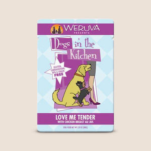 Weruva Canned Dog Food Dogs in the Kitchen Love Me Tender Pouch
