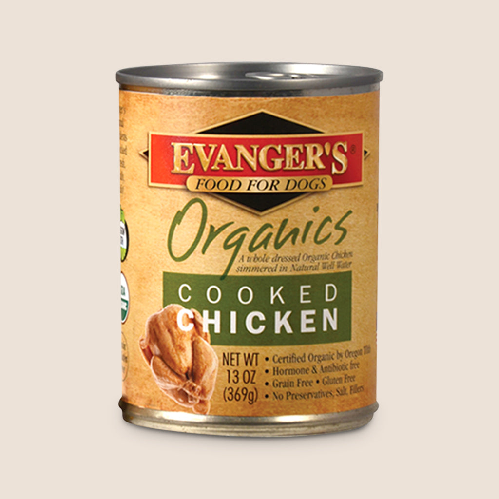Evanger's Canned Dog Food Evanger's Organic Cooked Chicken