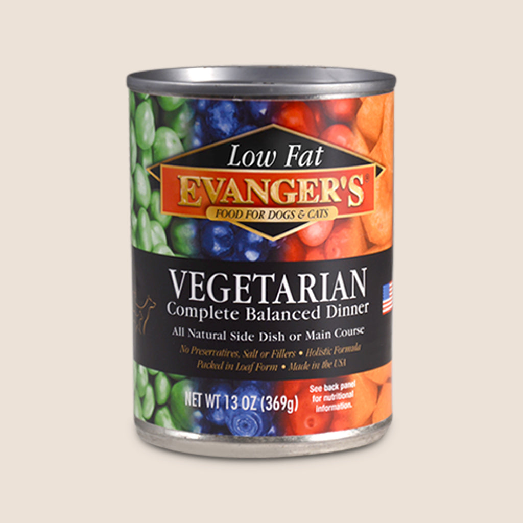Evanger's Canned Dog Food Evanger's Vegetarian Complete and Balanced Dinner