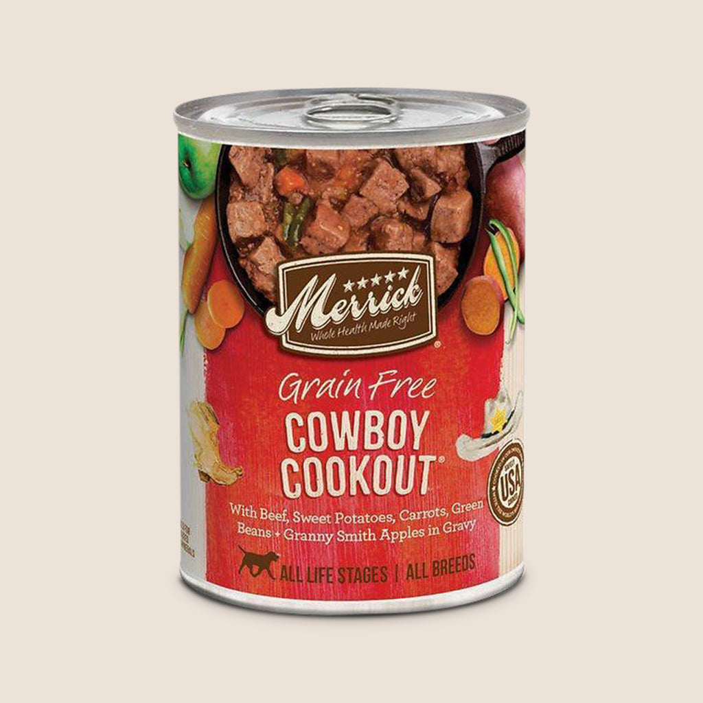 Merrick Canned Dog Food Merrick Cowboy Cookout - Grain Free