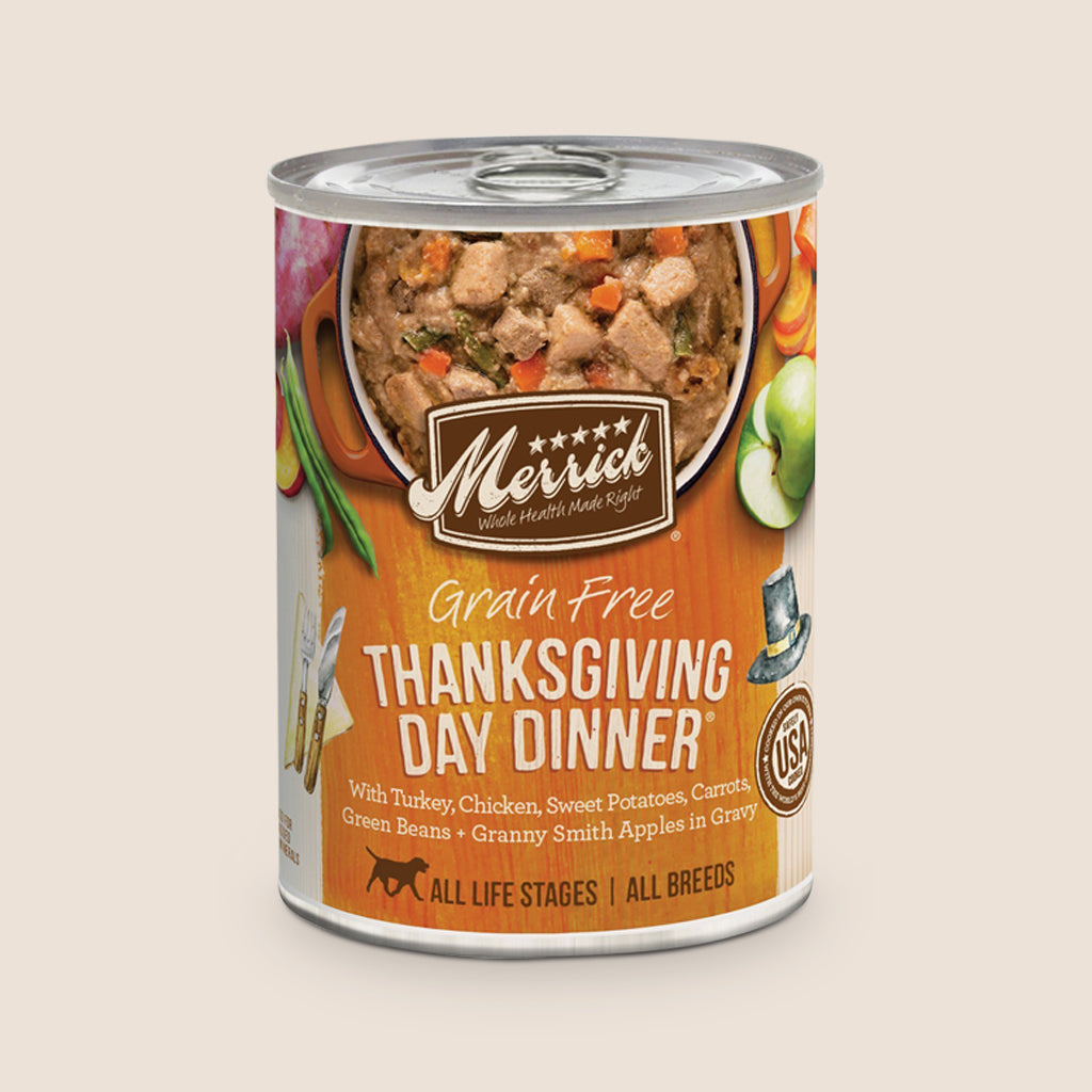 Merrick Canned Dog Food Merrick Thanksgiving Day Dinner - Grain Free