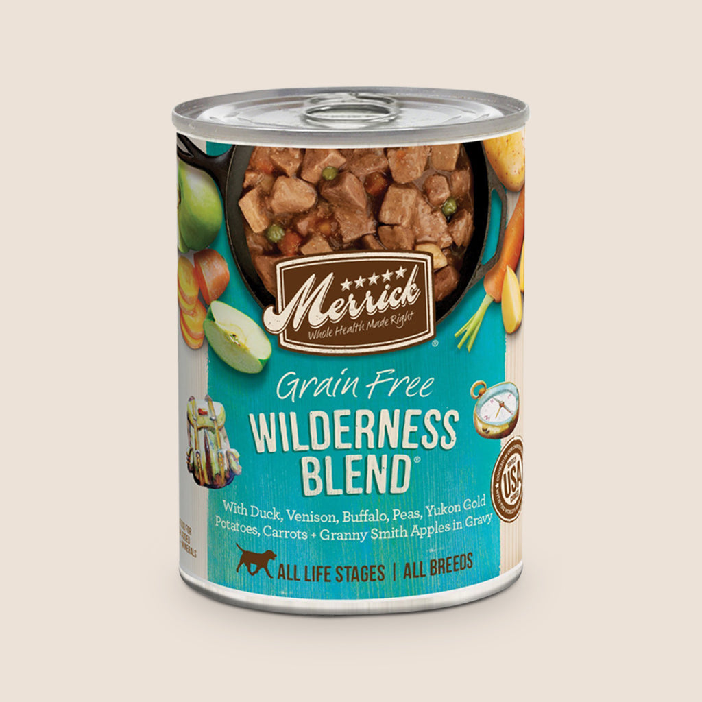 Merrick Canned Dog Food Merrick Wilderness Blend - Grain Free