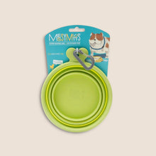 Load image into Gallery viewer, Messy Mutts Accessories Lime Messy Mutts Collapsible Bowl

