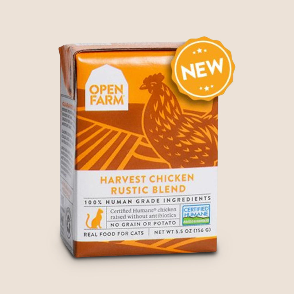 Open Farm Cat Food Can Case of 6 Open Farm Harvest Chicken Rustic Blend for Cats