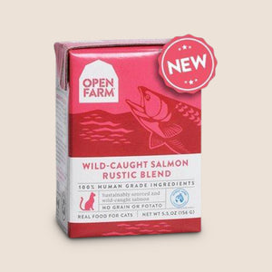 Open Farm Cat Food Can Case of 6 Open Farm Wild-Caught Salmon Rustic Blend for Cats