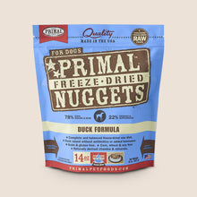 Load image into Gallery viewer, Primal Raw Dog Food Primal Duck - Freeze Dried
