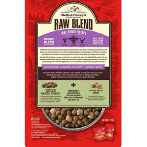 Stella & Chewy's Raw Blend Kibble - Grain-Free Free Range Recipe for Dogs
