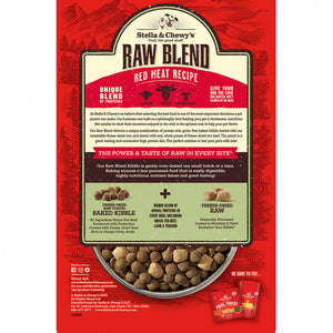 Stella & Chewy's Raw Blend Kibble - Red Meat Recipe for Dogs