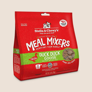 Stella & Chewy's Raw Dog Food Stella & Chewy's Duck Duck Goose Freeze-Dried Meal Mixers