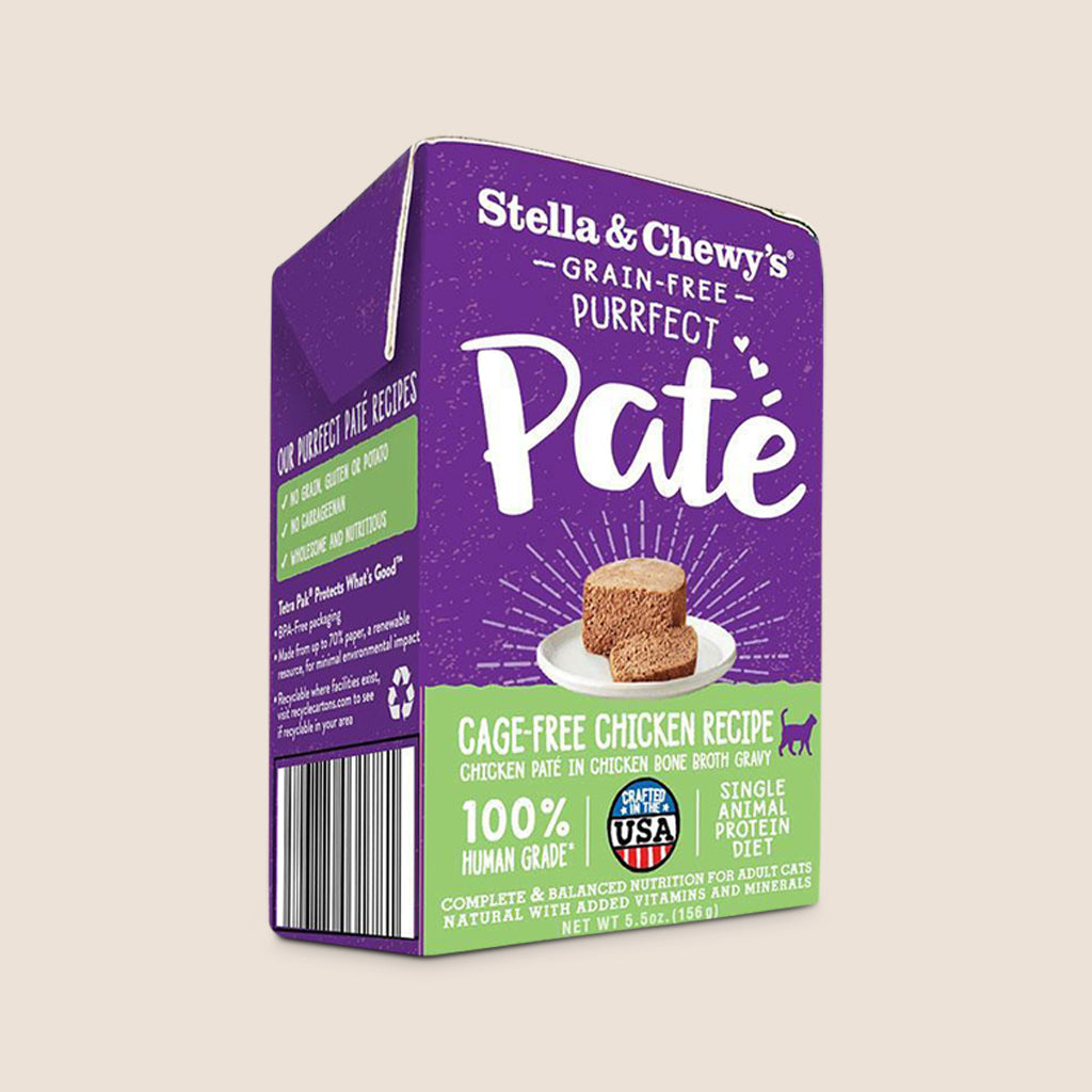Stella & Chewy's Cat Food Can Stella & Chewy's Purrfect Cat Pate Chicken 5.5 oz - Case of 12
