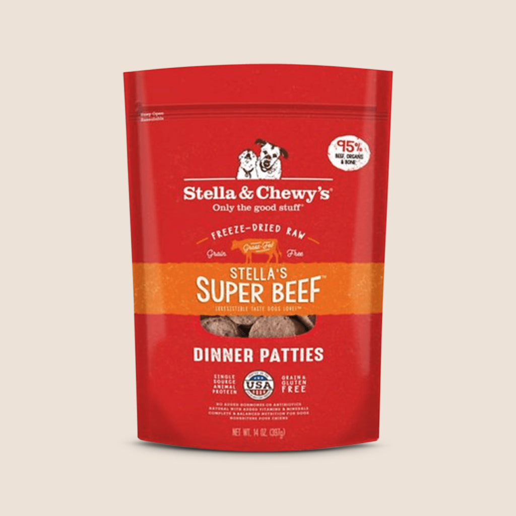 Stella & Chewy's Raw Dog Food Stella & Chewy's Super Beef - Freeze Dried Patties