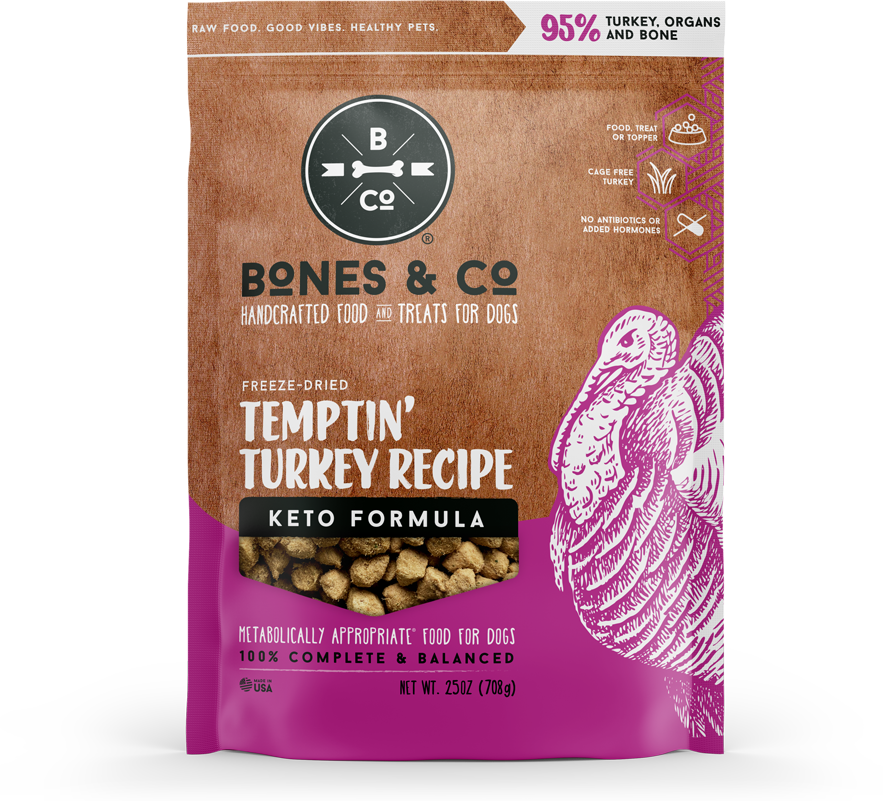 Bones & Co - Freeze Dried Temptin' Turkey Bites