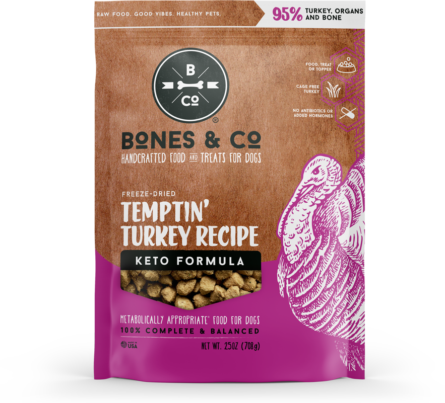 Bones Co Freeze Dried Temptin Turkey Bites Polkadog