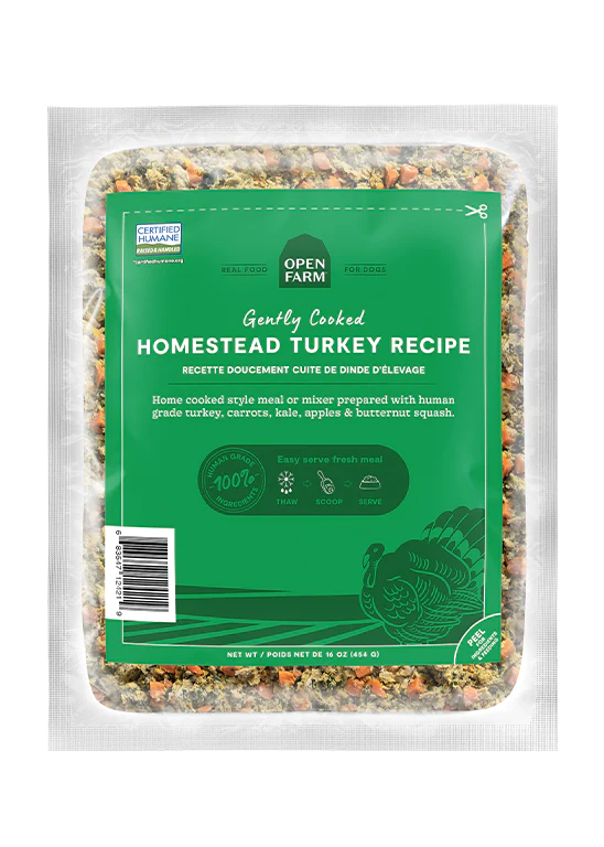 Open Farm - Homestead Turkey Gently Cooked Recipe