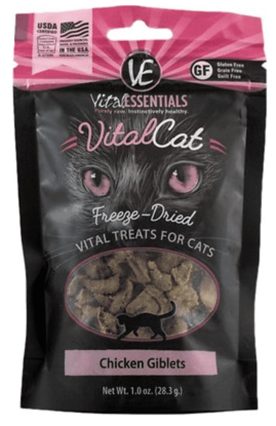 Vital Essentials Freeze Dried Vital Treats for Cats Polkadog