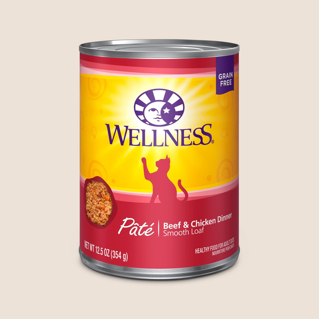 Wellness Cat Food Can Wellness Complete Health - Beef & Chicken - Grain Free Cat Food