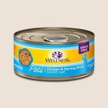 Load image into Gallery viewer, Wellness Cat Food Can Wellness Complete Health - Chicken &amp; Herring - Grain-Free Cat Food
