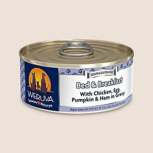 Weruva Canned Dog Food Weruva Bed and Breakfast with Chicken, Eggs, and Pumpkin in Gravy Grain-Free Canned Dog Food