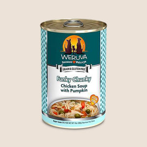 Weruva Canned Dog Food Weruva Funky Chunky Chicken Soup with Pumpkin Grain-Free Canned Dog Food