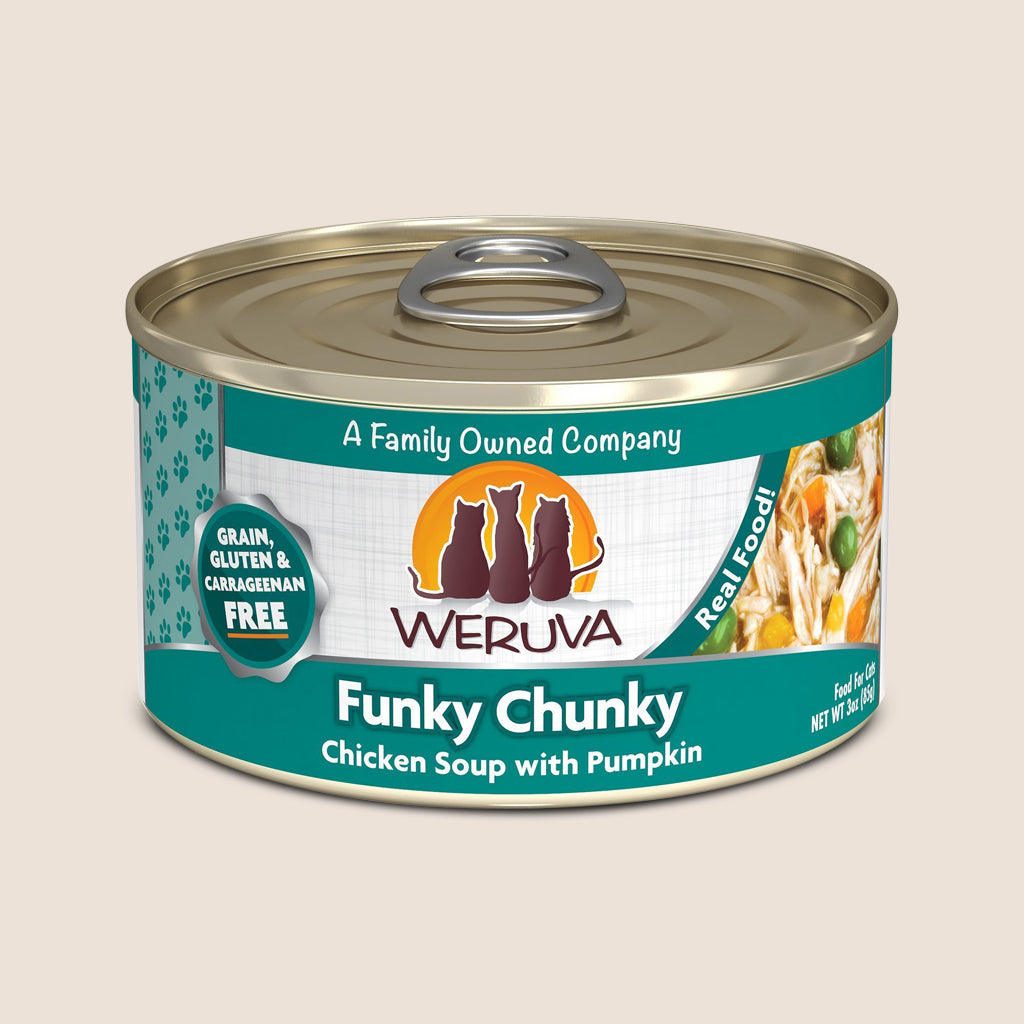 Weruva Cat Food Can Weruva Funky Chunky Chicken Soup Grain-Free Canned Cat Food