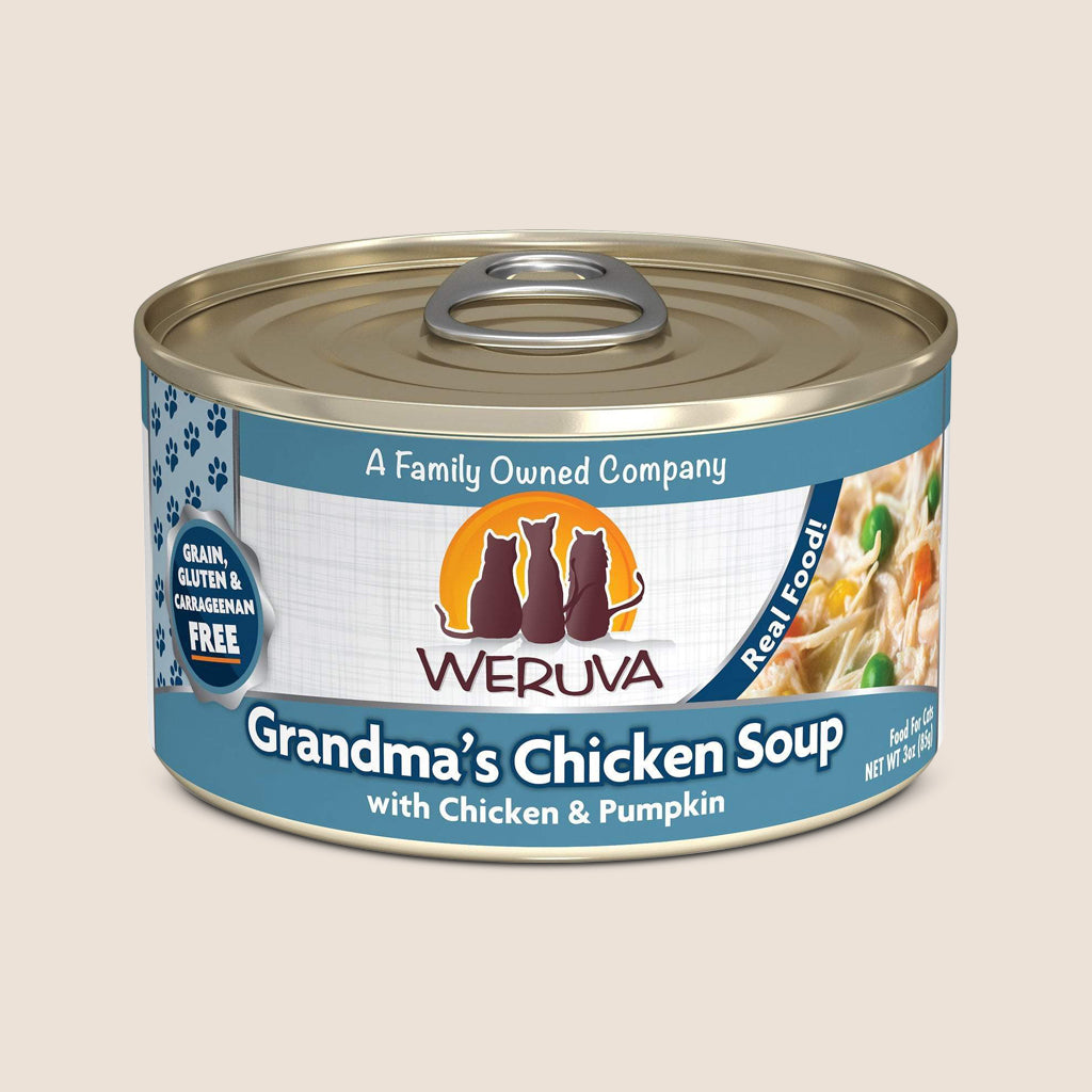 Weruva Cat Food Can Weruva Grandma's Chicken Soup Grain-Free Canned Cat Food