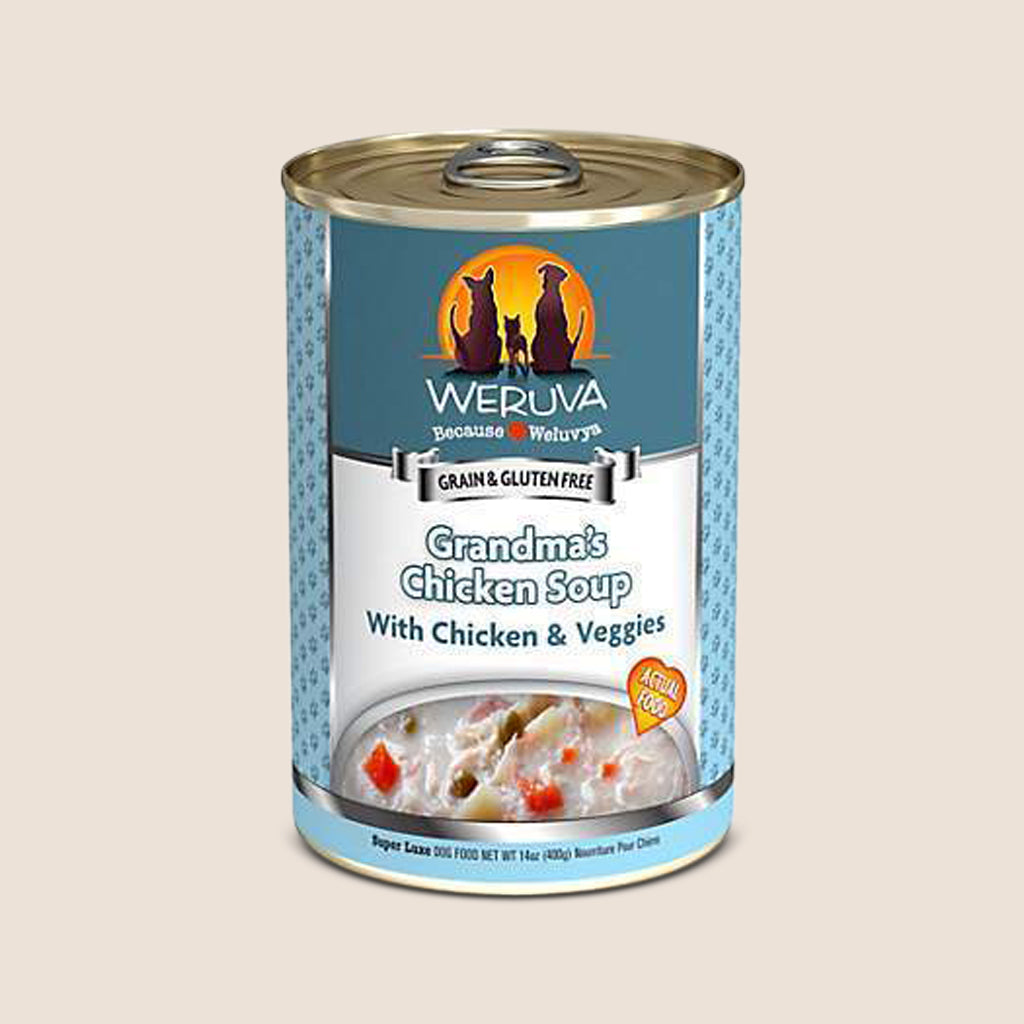 Weruva Canned Dog Food Weruva Grandma's Chicken Soup with Chicken & Veggies Grain-Free Canned Dog Food