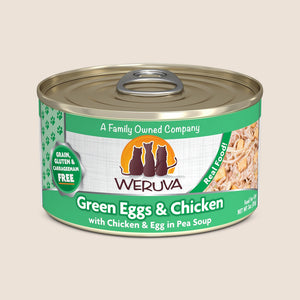 Weruva Cat Food Can Weruva Green Eggs & Chicken Grain-Free Canned Cat Food