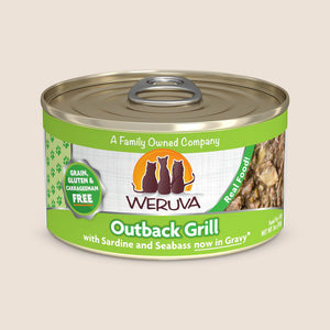 Weruva Cat Food Can Weruva Outback Grill Grain-Free Canned Cat Food