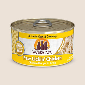 Weruva Cat Food Can Weruva Paw Lickin' Chicken Grain-Free Canned Cat Food