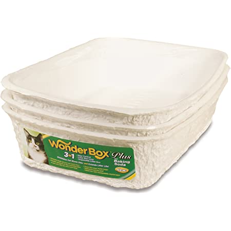 Wonderbox Disposable Cat Litter Box - 3 pack